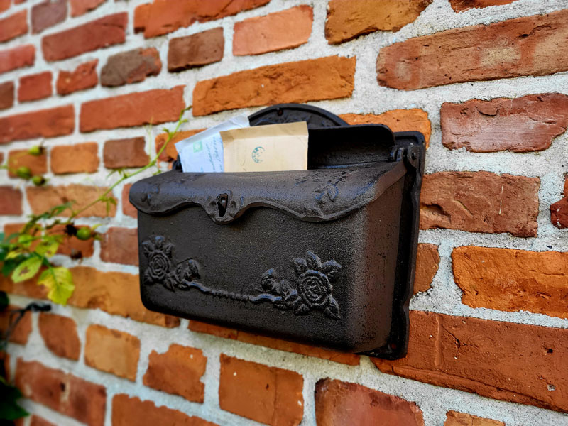 Briefkasten Gusseisen retro