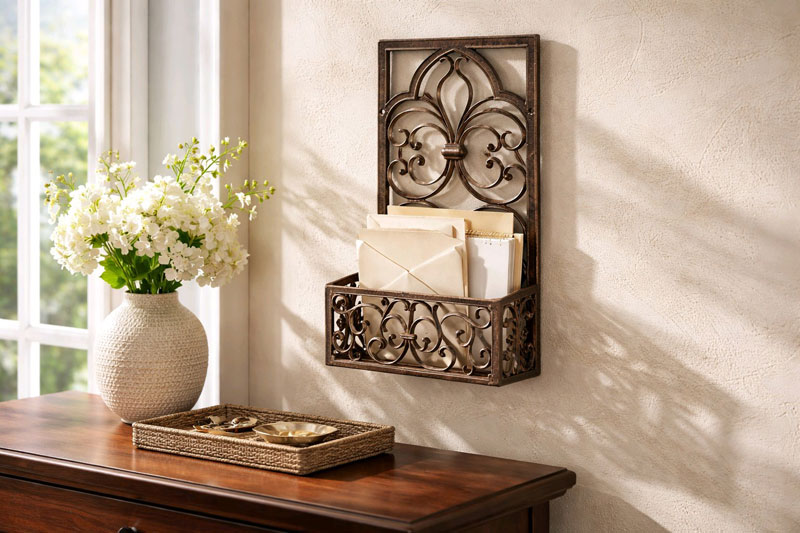 Gusseiserner Landhaus Pflanzkorb Blumenkasten Modell A