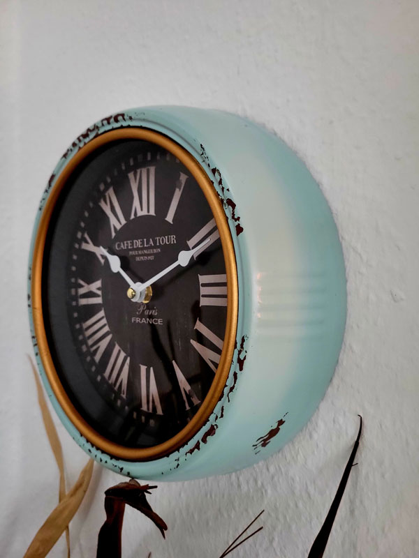 Wanduhr shabby