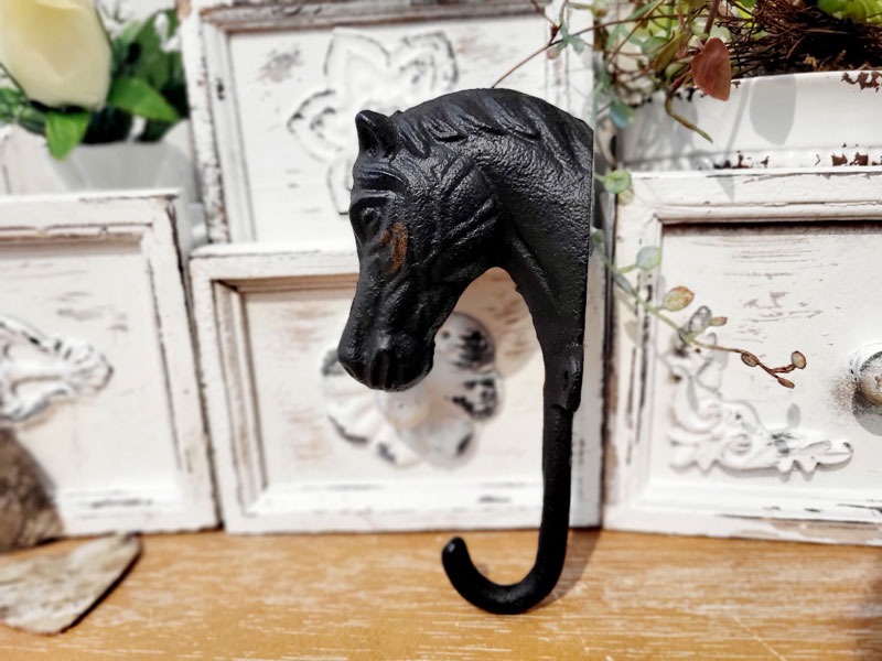 Pferdekopf Kleiderhaken