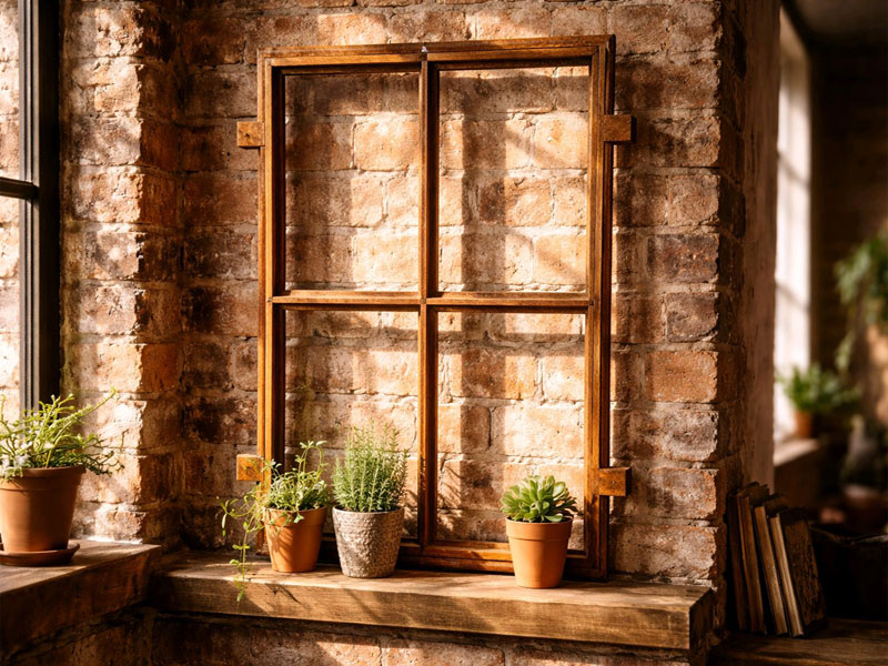28) Stallfenster 75x48cm eckiges Scheunenfenster Gussfenster