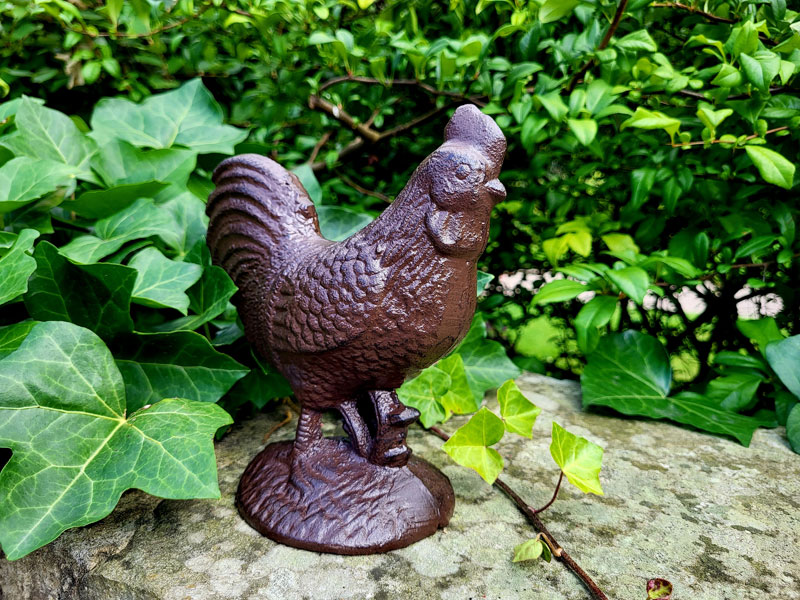 Gartenfigur Huhn