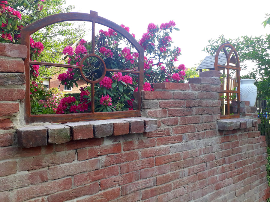 AntikfensterGartenmauer