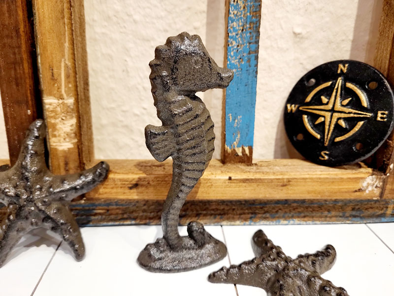 Maritime Figur Seepferdchen Maritime Figur Seepferdchen