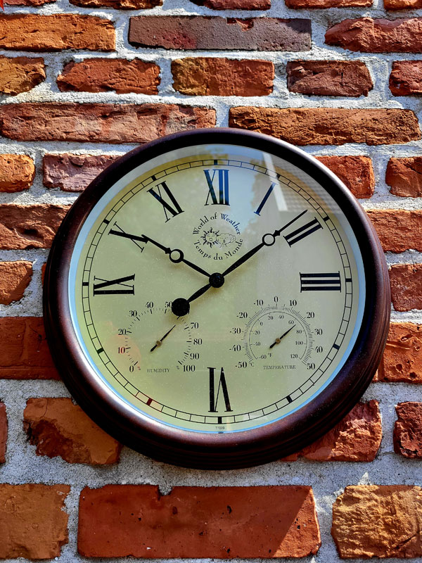 Wanduhr Garten Wanduhr Garten