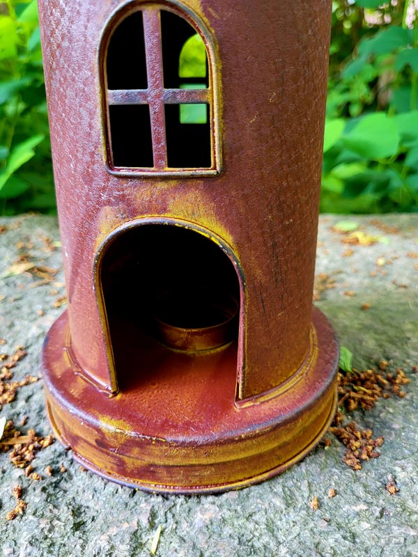 Leuchtturm mit Glaseinsatz Leuchtturm mit Glaseinsatz