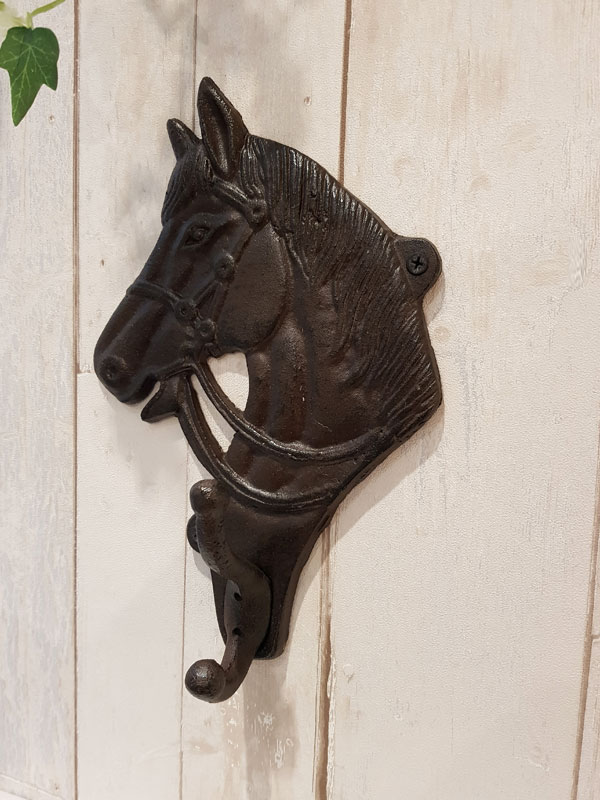 Pferd Wandhaken groß