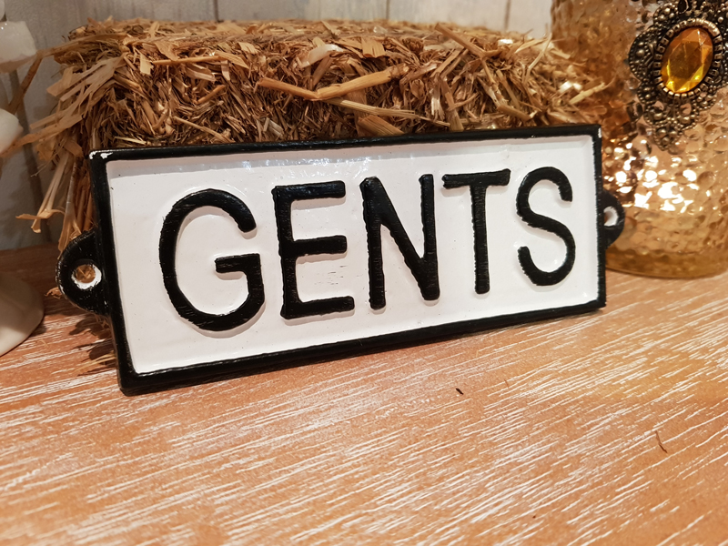 Gents Schild