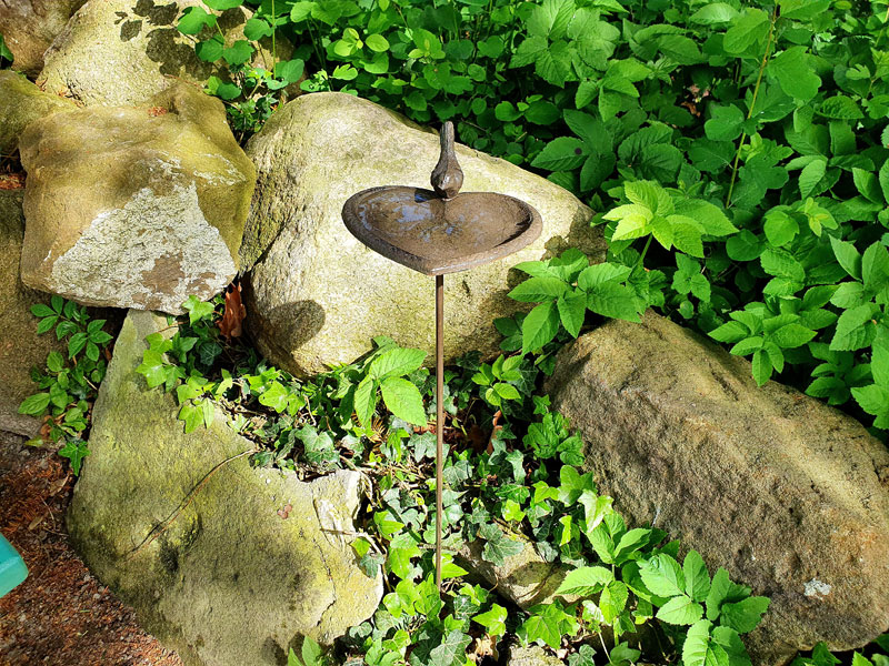 Gartendeko Herz