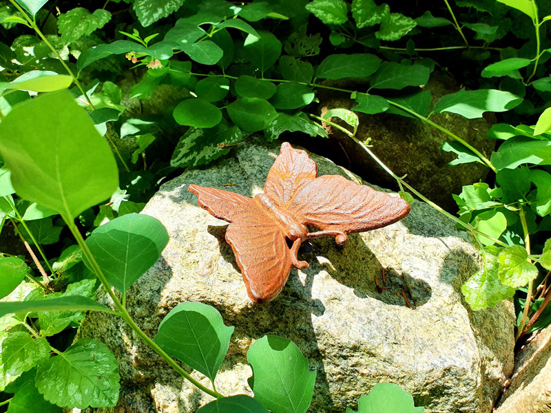 Schmetterling Deko Gusseisen