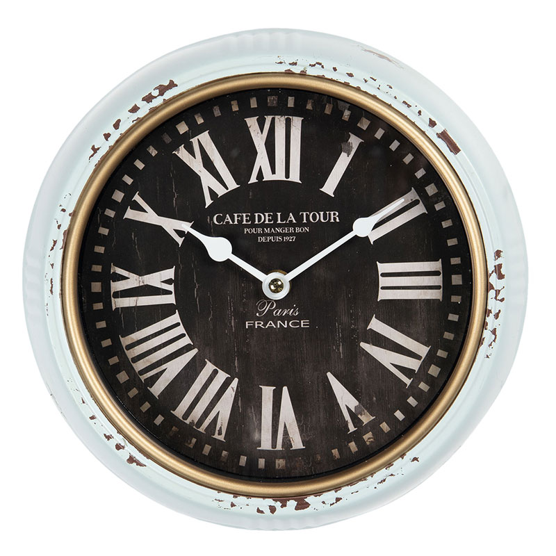 Shabby Wanduhr
